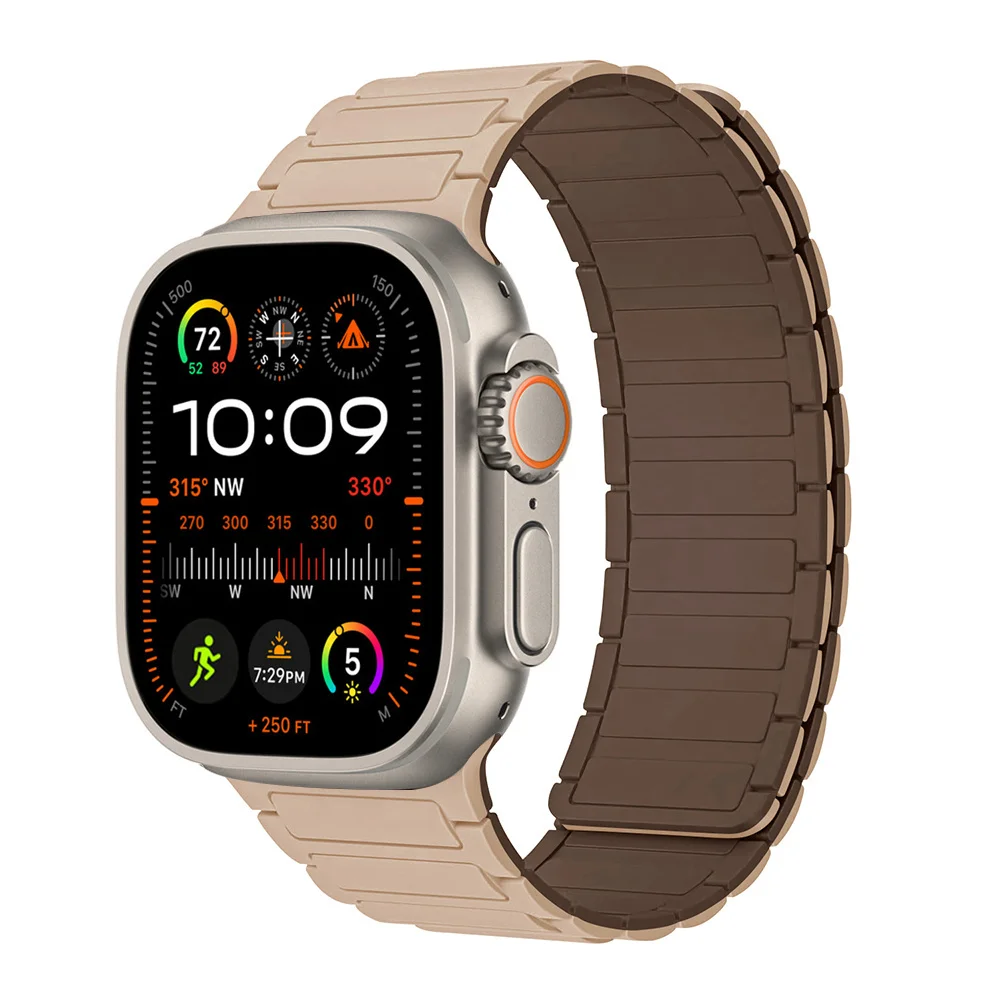Magnetic Silicone Link Bracelet