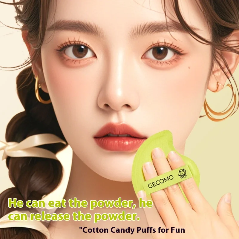 2PCS Makeup Blender Puff Air Cushion Foundation Sponge Loose Powder Puffs Mango-shaped Cosmetic Applicator Tool Wholesale 3 2PCS Makeup Blender Puff Air Cushion Foundation Sponge Loose Powder Puffs Mango-shaped Cosmetic Applicator Tool Wholesale - Image 3
