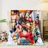 One Piece Anime HD Printed Flannel Thin Blanket.Four Season Blanket.for Sofa,bed,living Rooms,travel Picnic Blanket Gifts 2