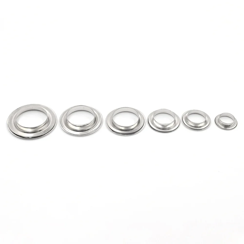 Eyelets Inner Diameter 10mm-20mm Metal Eyelets with Washer DIY Handmade Craft Sewing Clothing Belt Bulk Accessories 500sets eyelet grommet ring eyelet grommet ring kit screw back eyelets metal eyelet buttons