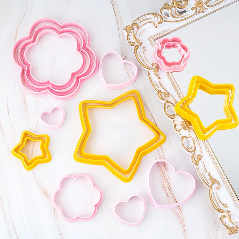 Embossed Heart Fondant Cutter  Cookies Cutter Tools 3d Heart - New Heart  Cookie Mold - Aliexpress