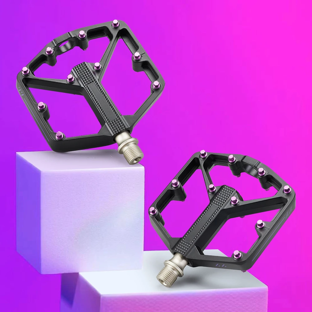 RPANTAHI Flat BMX/MTB Bike Pedal Platform Bicycle Pedal, Minimal