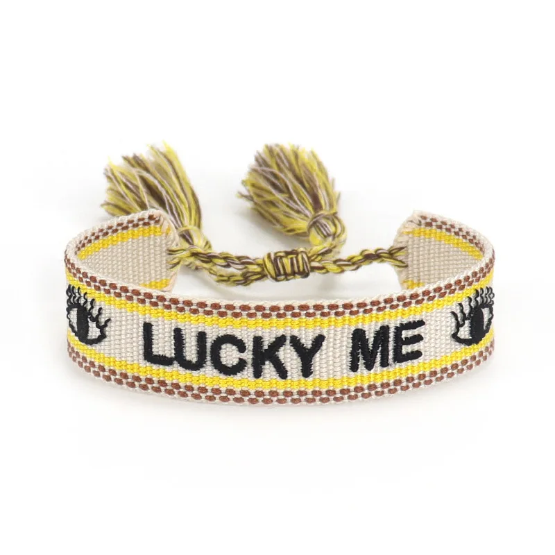 J Adore Christian Dior Woven Bracelet | Fabric Bracelet