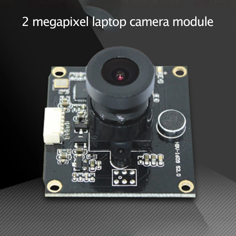드라이버 프리 카메라 모듈, Win MAC Linux용 마이크 포함, 120 ° 광각 카메라 모듈, OV2643, 2MP, 1600X1200, 30Fps