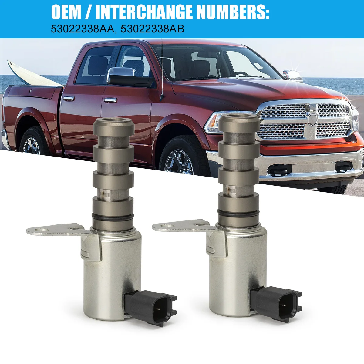 

2 шт., высококачественные аксессуары для автомобилей Chrysler Dodge джип Ram 53022338AA