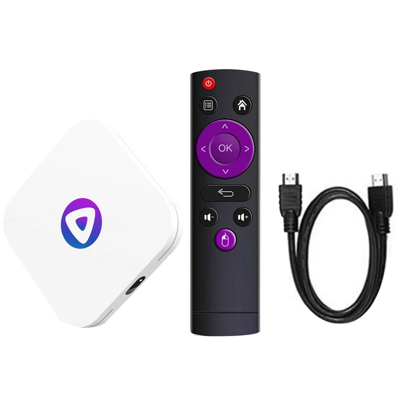

Приставка Смарт-ТВ H96 MAX M1, 4 + 32 ГБ, Android 3528, 4K BT 4,0