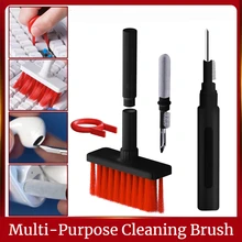 

Bluetooth Earbuds Cleaning Tools Computer Keyboard Cleaning Brush Kit For Airpod Charging Box Portable Headphone Cleaner