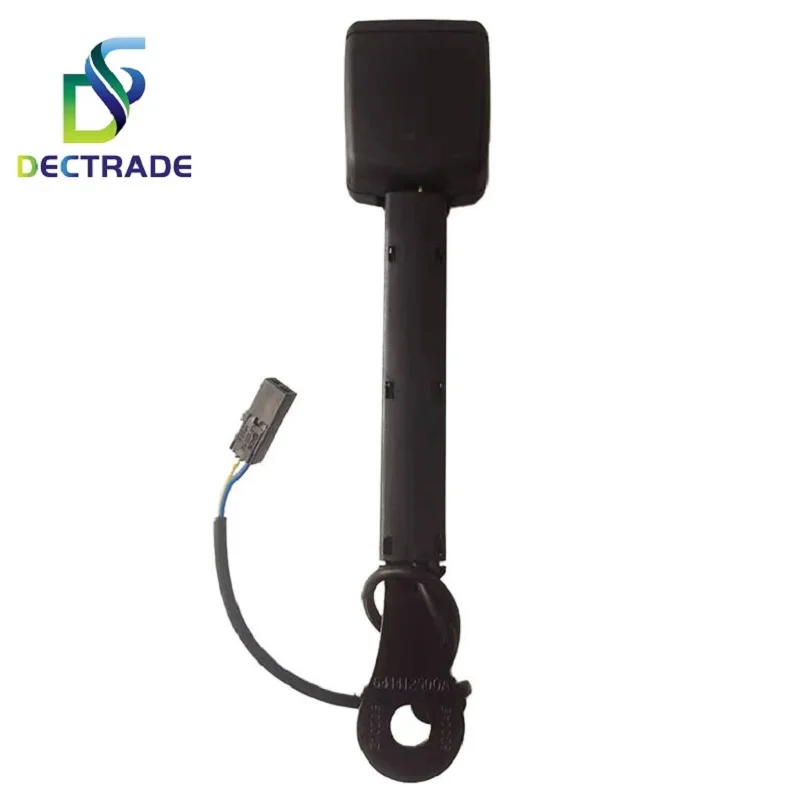 DECTRADE Car Front Safety Seat Belt Buckle Extender Clip Socket with Warning Cable For VW Bora-19G 857 755 19G 857 756