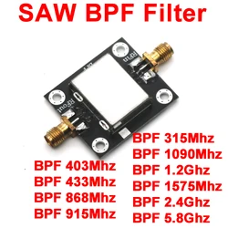Enhanced Multi - Frequency RF Band Pass Filter for Wireless Communication Receivers (BPF 433Mhz)