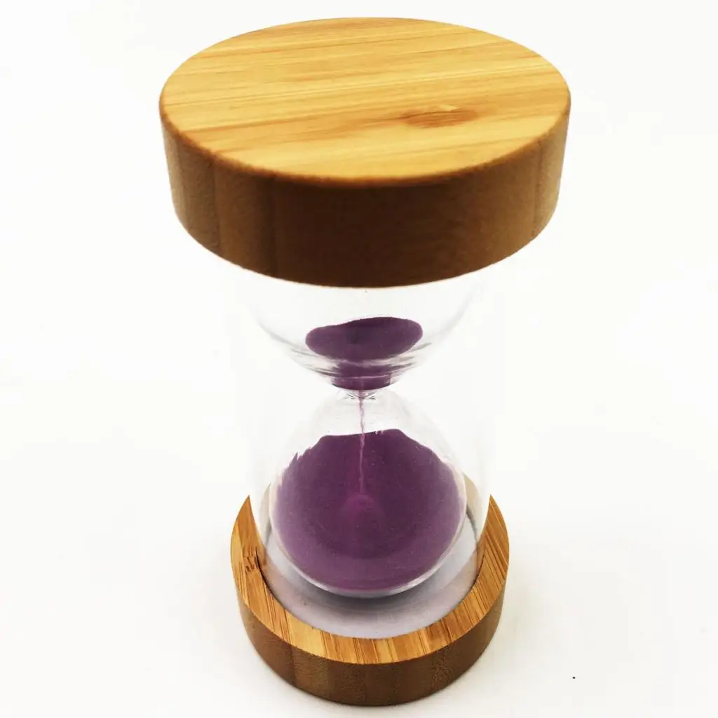 1min/3min/5min/20min/25min/30minAcrylic Sand Timer Hourglass Sand Clock Sandglass Tea Shop Cafe Xmas Kids Toy 4