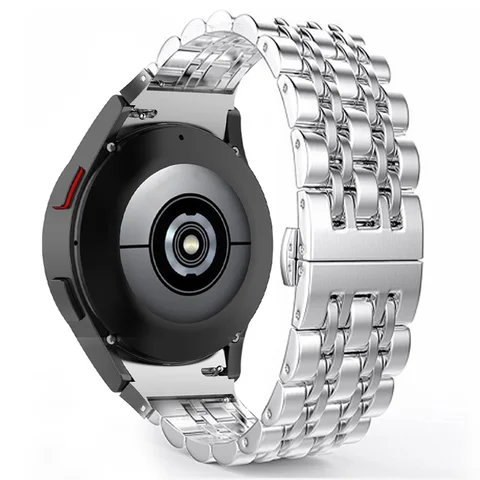 End Metal Strap for Samsung Galaxy Watch 4 Classic 46mm 42mm Stainless Steel Band Bracelet Galaxy Watch4 44mm 40mm