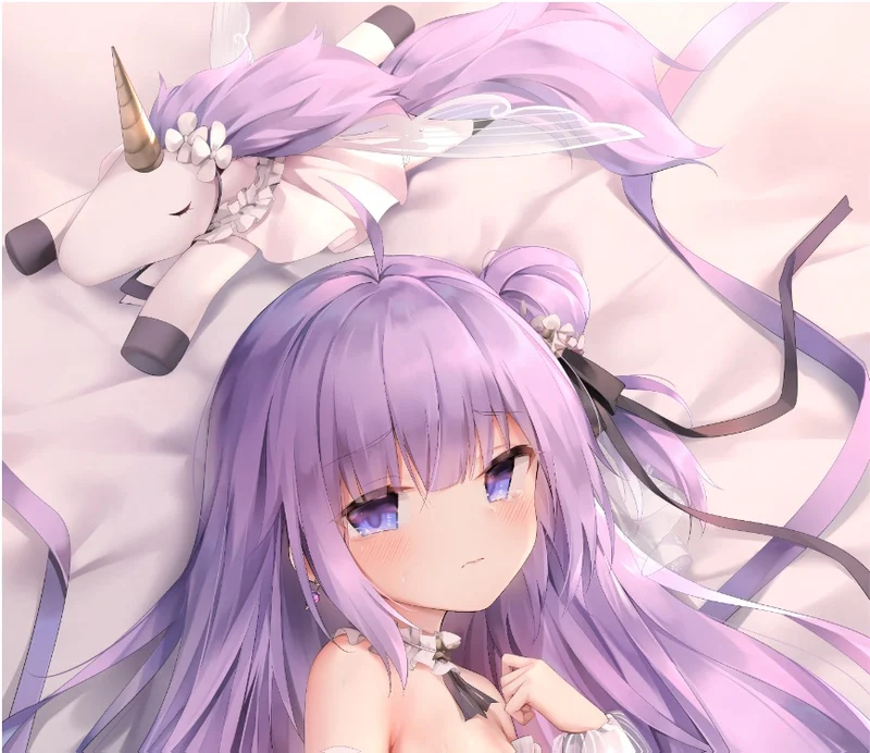 

Game HMS Unicorn Azur Lane Cosplay Otaku Dakimakura Hing Body Case Anime Long Cushion Pillow Cover Gifts 160X50CM