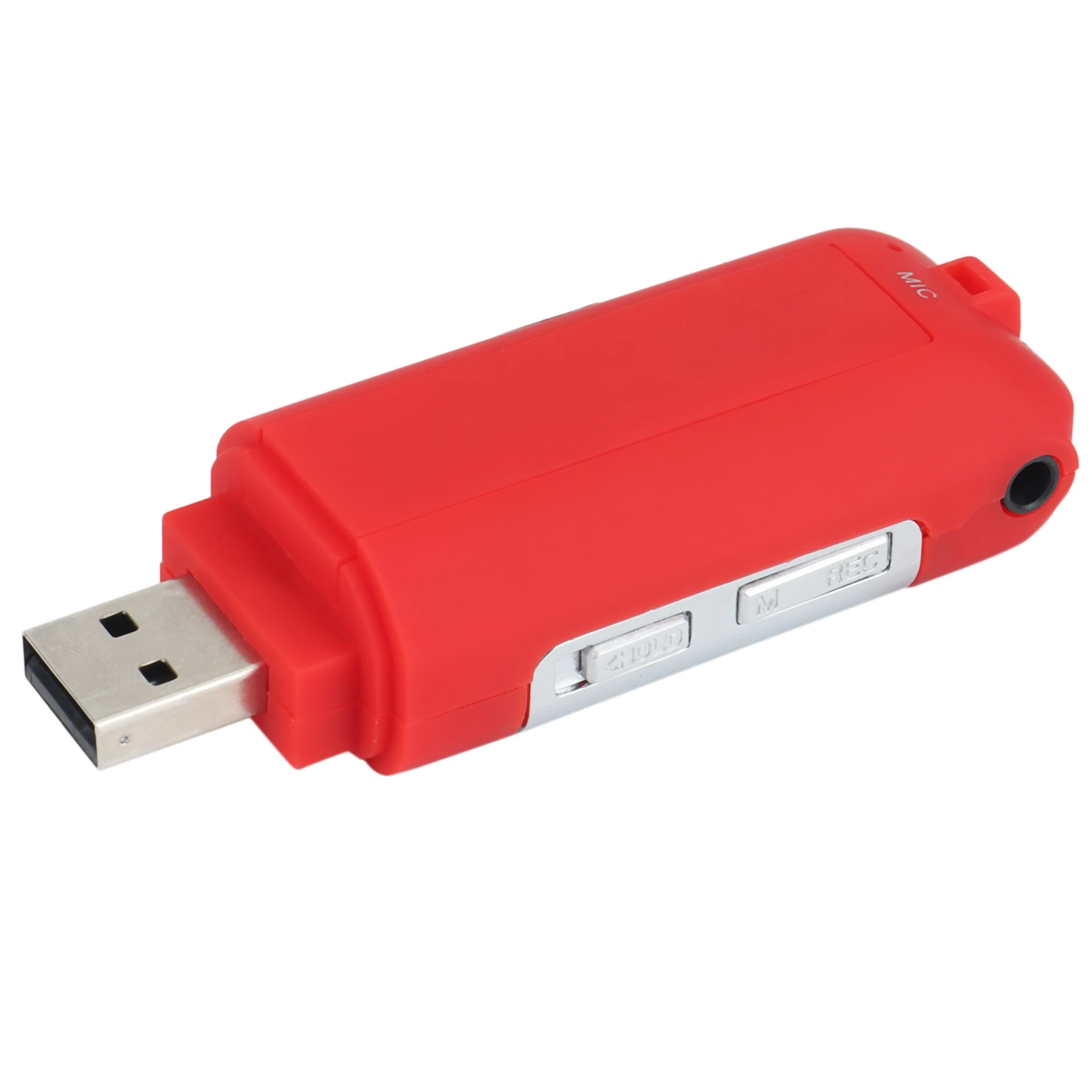훌륭한 Mp3 플레이어 4GB U 디스크 음악 플레이어는 교체 가능한 AAA 배터리, 녹음(빨간색)을 지원합니다.