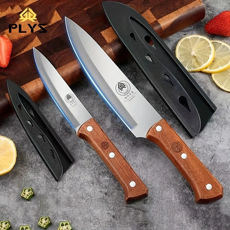 PLYSmultipurposeknifestainlesssteelkitchenslicingknifefruit