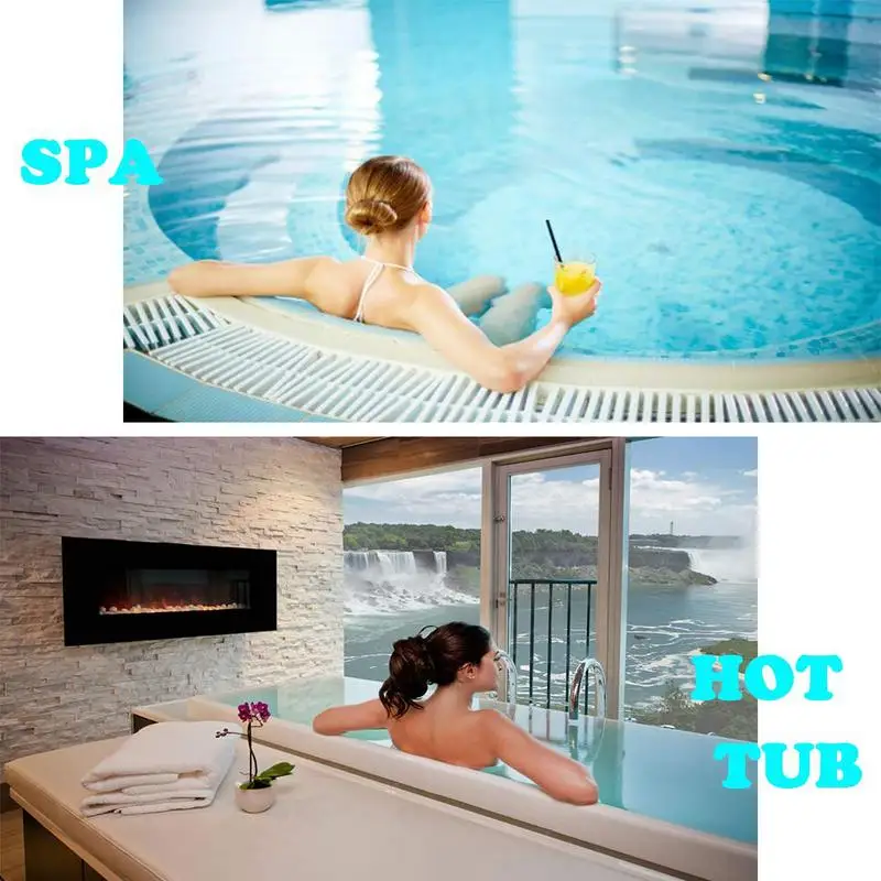 50pcs 6 In 1 Multipurpose Chlorine PH Test Strips SPA Swimming Pool Water Tester Paper Residual Chlorine PH Value Test 5
