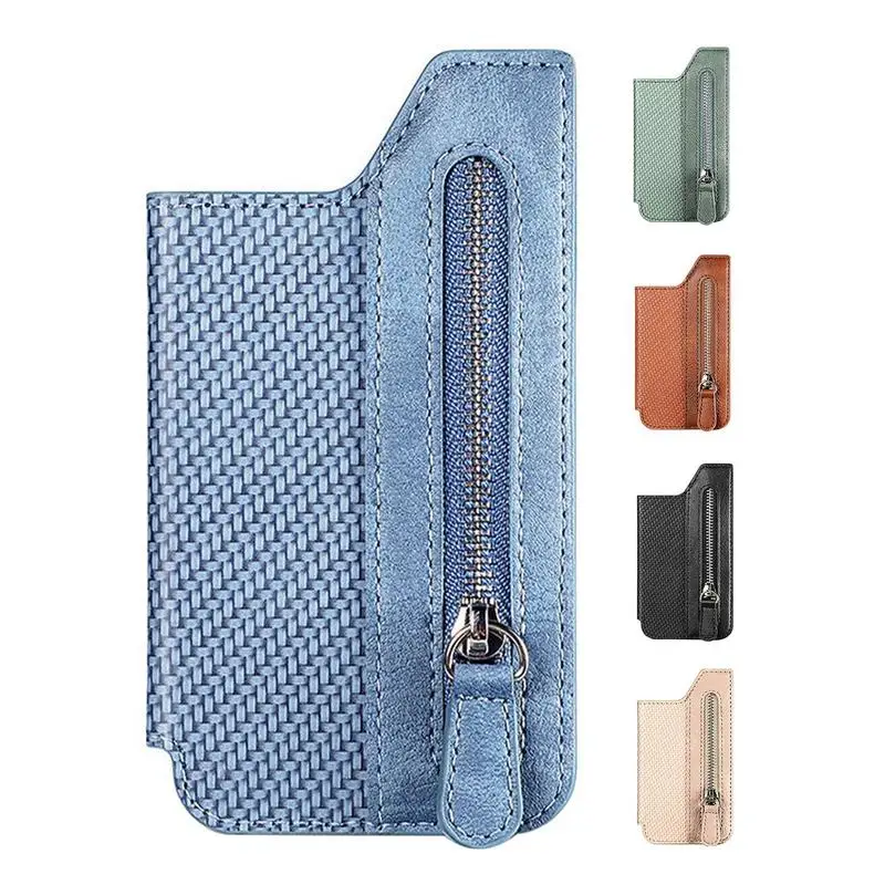 Removable Stick-on Universal Case Slim Pocket Credit Mini Pouch Card Holder Adhesive Wallet Back Cover For Phone For IPhone