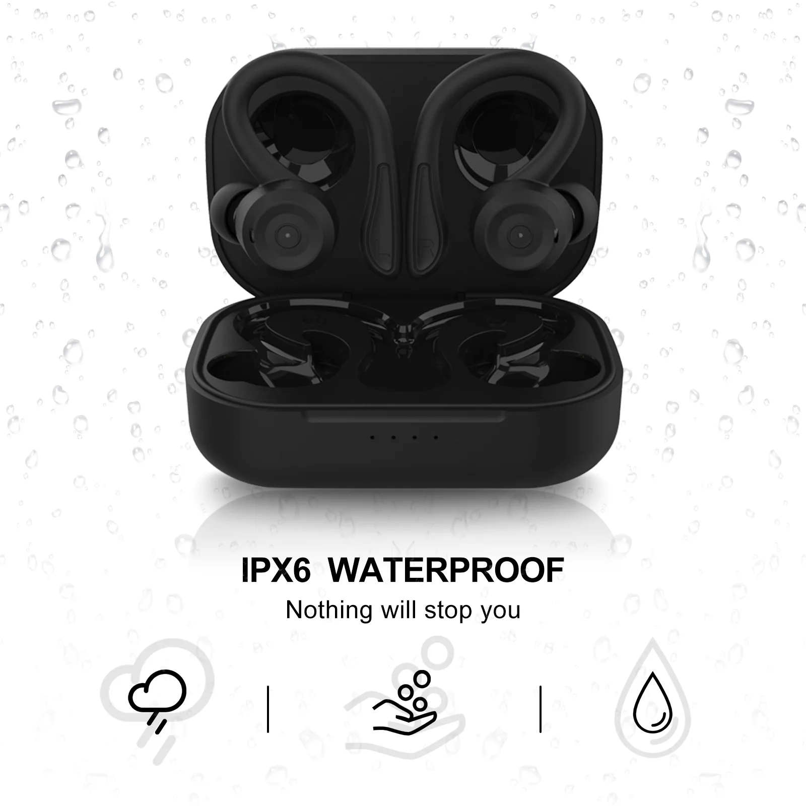 Ipx6 waterproof earbuds deals