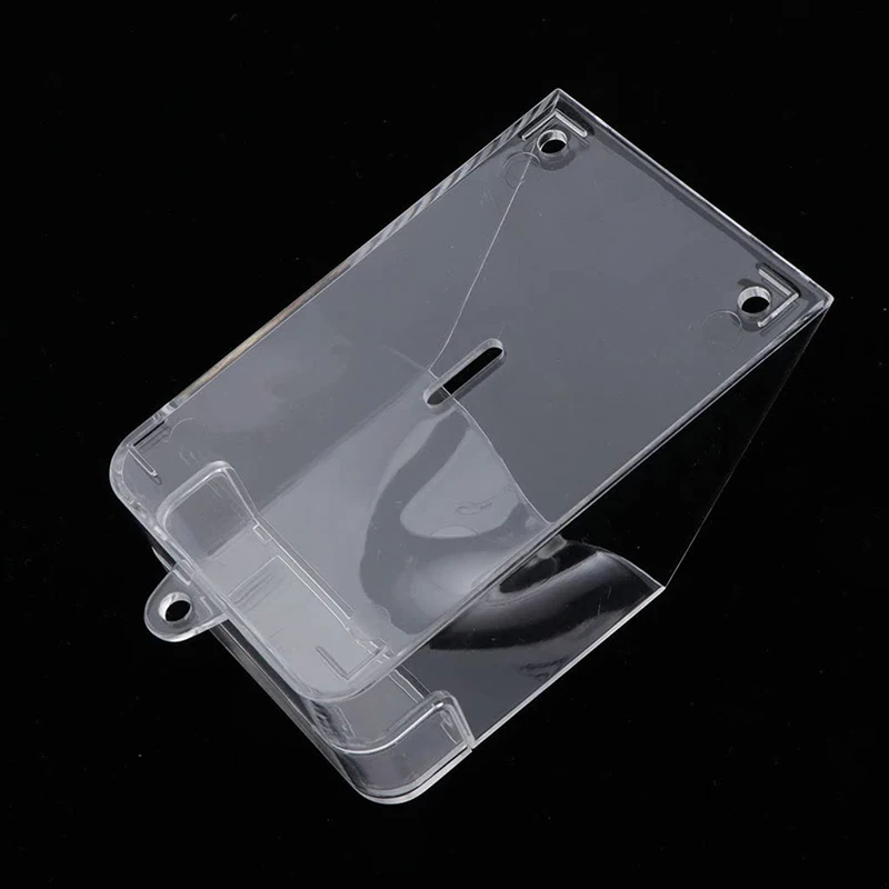 Transparent Waterproof Plastic Cover Wireless Doorbell Door Bell Ring Chime Button Home Outdoor Doorbell Dustproof Cover