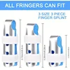 1Pc Finger Splint, Finger Support Brace Finger Stabilizer For Broken Fingers Straightening Arthritis Knuckle Immobilization 2