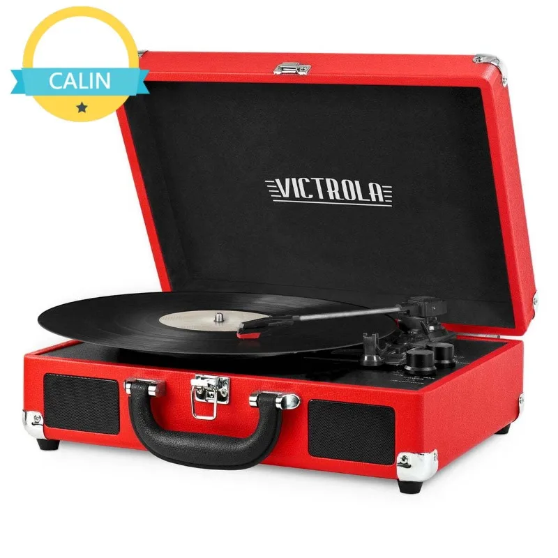 

Victrola Journey Bluetooth Suitcase Record Player with 3-speed Turntable