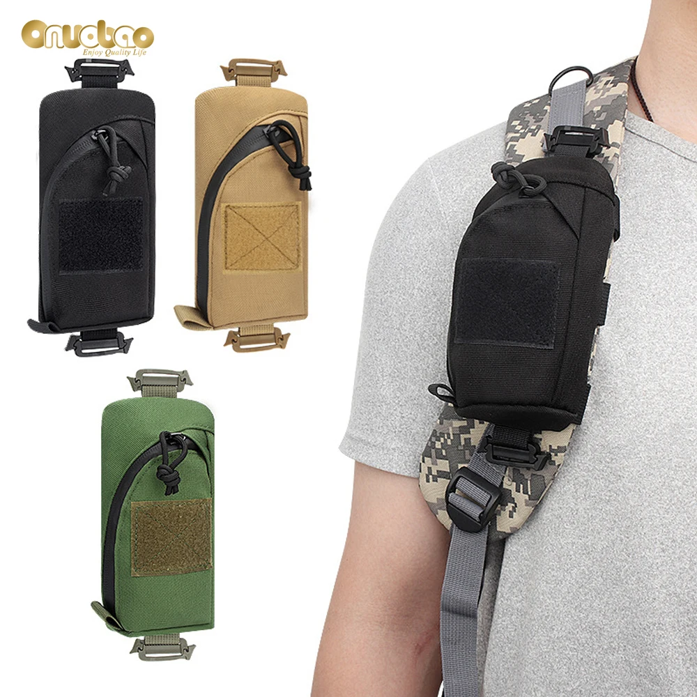 

Outdoor Shoulder Strap Bag Accessory Pouch 900D Nylon EDC Tactical Sundries Bag Molle Medical Bag Key Wallets