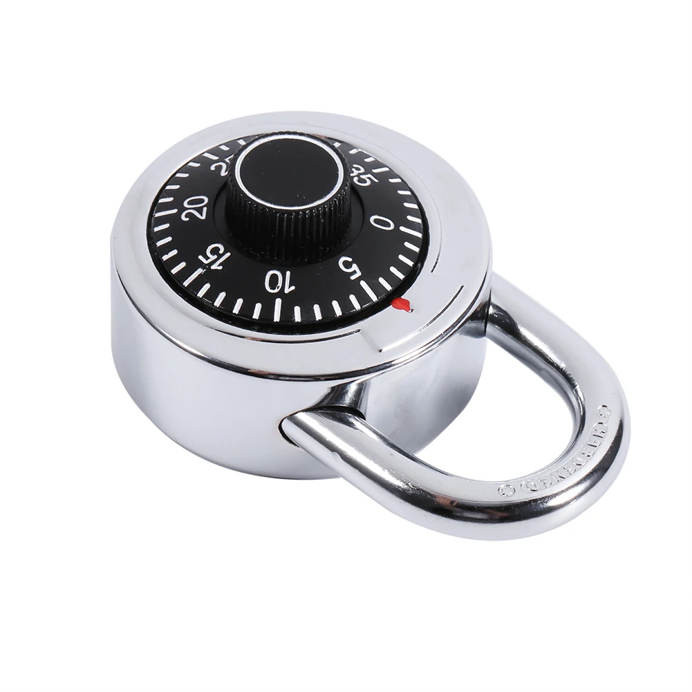 Combination Padlock Round Dial Number Luggage Suitcase Security