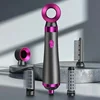5 In 1 Hair Dryer Hot Air Comb Electric Curling Straight Hair Comb Negative Ion Hair Dryer One Step Brush 220V EU 110V US 6