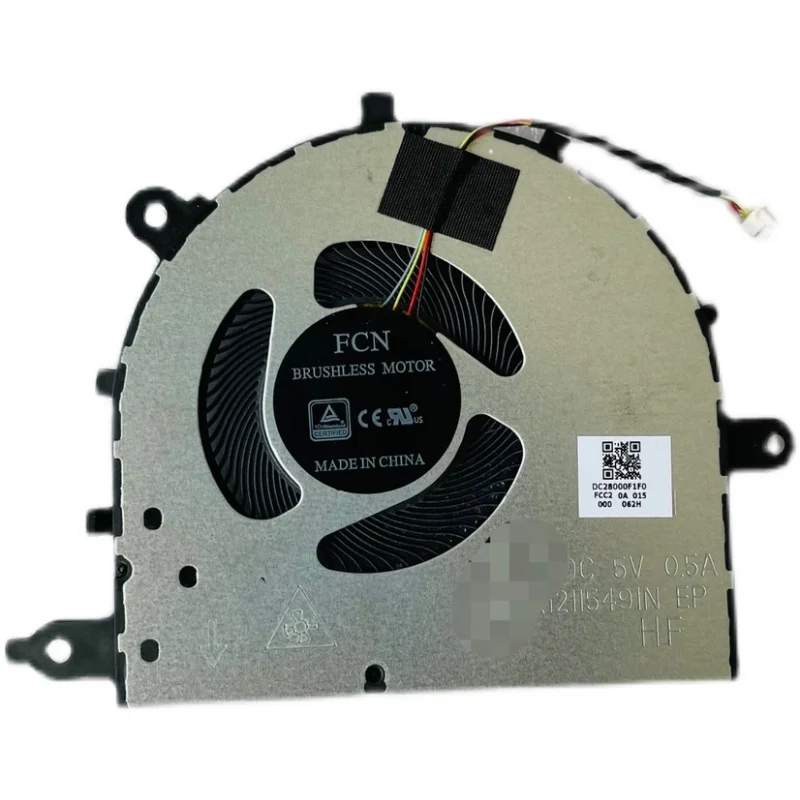 Ventilador de Refrigeração Cpu para Lenovo Xiaoxin 15-são Air15 2023 Ideapad 515itl05 Série Dfs5k12115491n Fm8s Dc5v 0.5a Novo