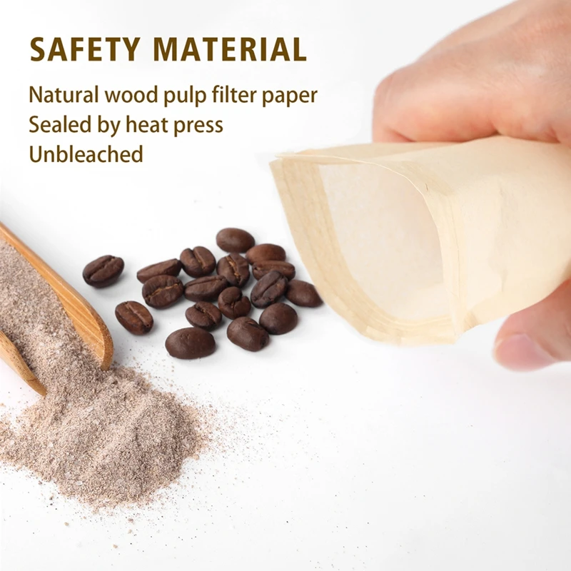 Teabags Biodegradable Paper Drawstring 100Pcs