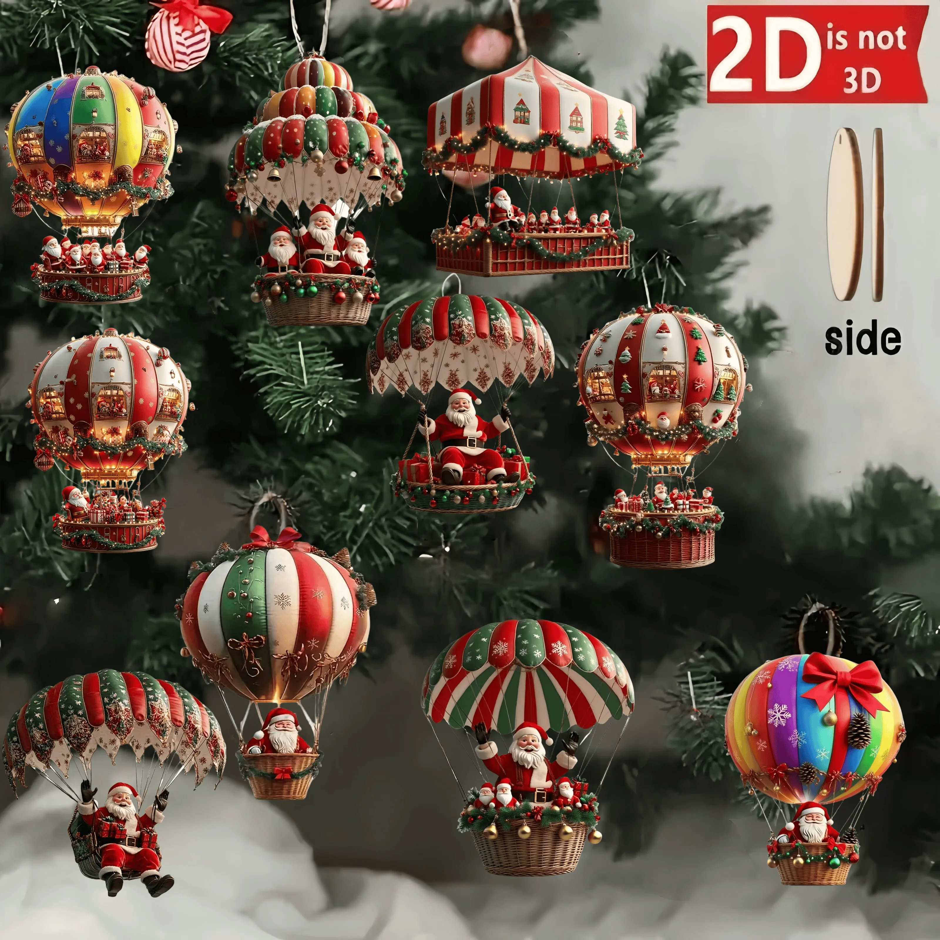 Christmas tree decorating 1