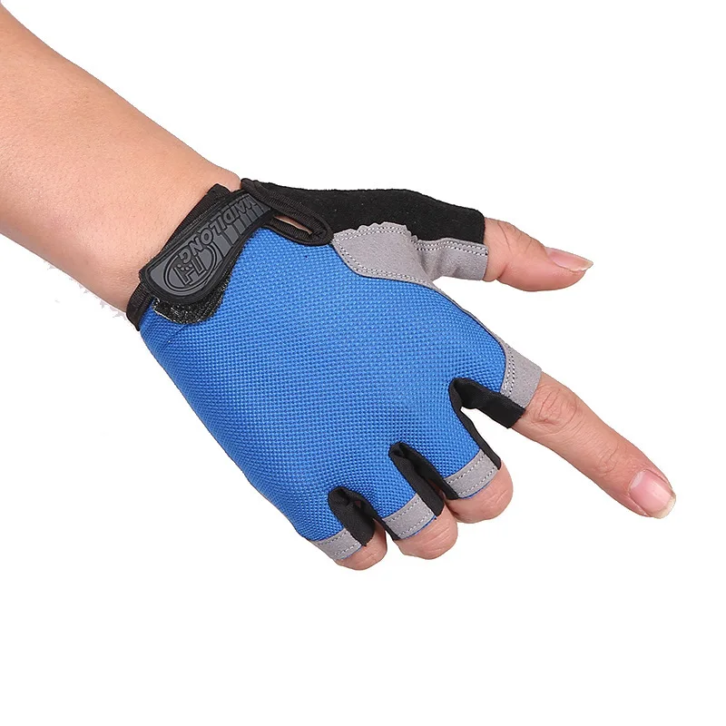 Fingerless gloves for men women cycling sports fitness motorcycle mtb anti-slip bicycle accessories