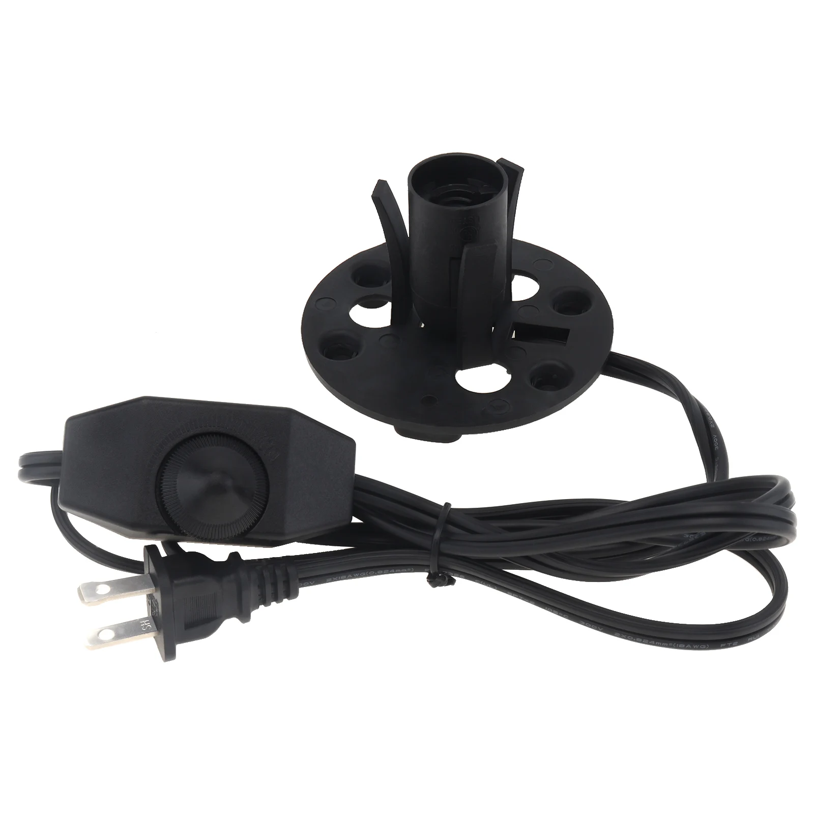 Salt Lamp Cord E12 110V Base Assembly Replacement Light Wire for Salt Rock Lamp Crystal with Dimmer Control, Wire