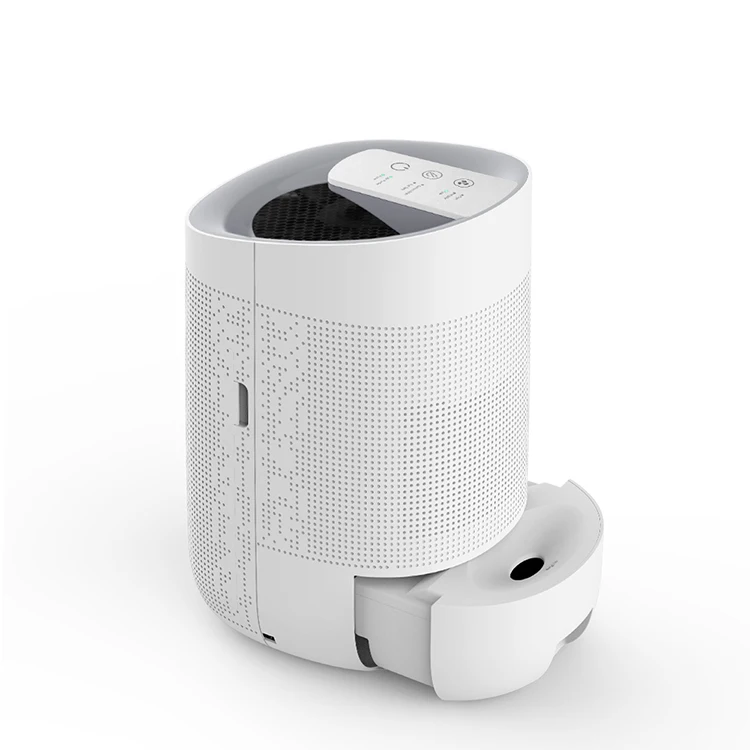 2025 Premium Portable Air Dehumidifier with WiFi Tuya App Control - Smart Home Dehumidifier Fan 4