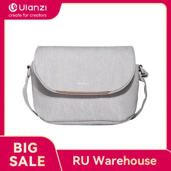 Ulanzi F01 Sling Bag 3L Capacity Splash-proof Bag Outdoor Travel Camera Bag for DSLR Shoulder Storage Bag with Removable Divider