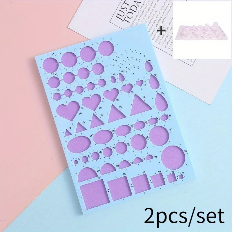 2pcs/set Paper Quilling Tools Templates Rolling Tools