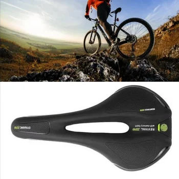 Bicycle Saddle Mountain Road Bike Thicken Saddle Hollow Breathable Comfortable Soft Men Women Cycling Seat