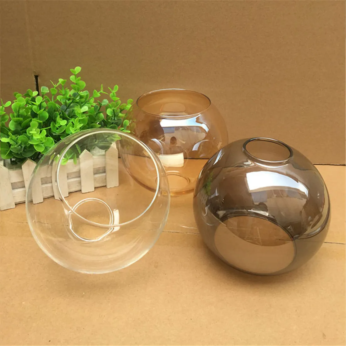 Glass Globe Lamp Shades Replacement Lampshade Cover for Light Fixture Wall Sconce Pendant Lighting Vanity Light Table Floor Lamp