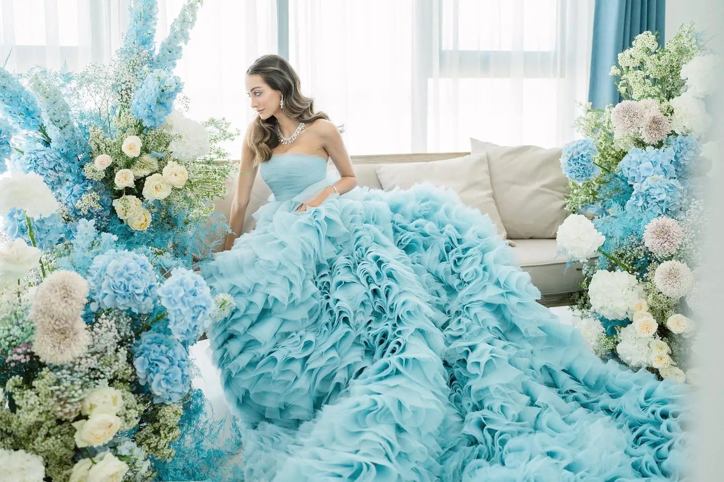 Рисунок 5 - Романтические платья небесно-голубого