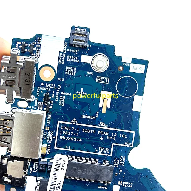 交換用 Dell Latitude 5320 マザーボード South Peak 13 IOL 19817-1