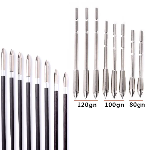 80/100/120gn Archery Arrowhead for Arrow Shaft