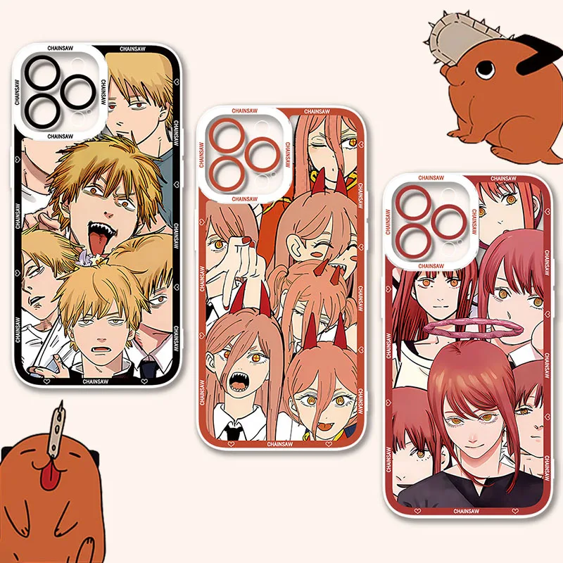 Chainsaw Man Themed Phone Case - Stylish and Durable Design