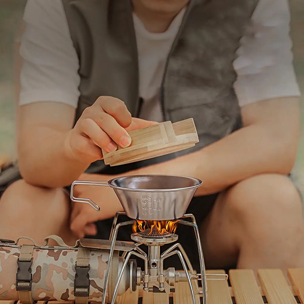 310ml Practical Outdoor Tableware Stainless Steel Sierra Bowl Picnic Sierra Bowl Ergonomic  High-temperature Resistant