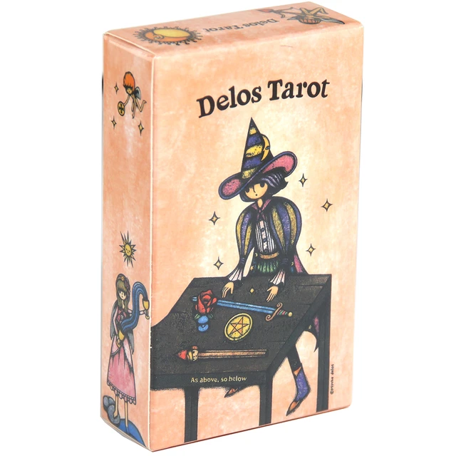 Jeu de tarot divinatoire de haute qualité, cartes oracle avec guide PDF -  AliExpress