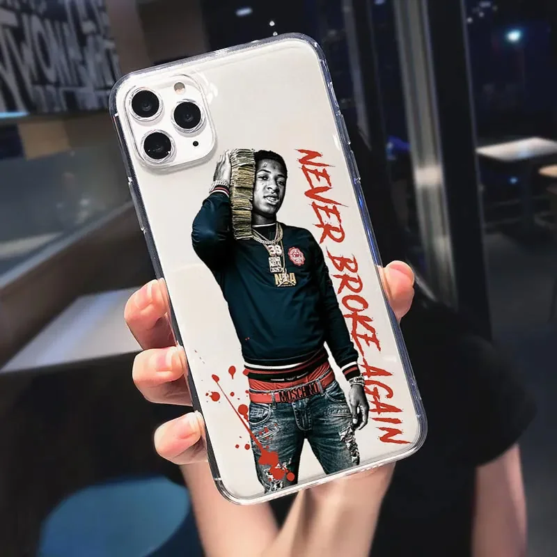 Youngboy Never Broke Again Soft TPU Clear Phone Case Cover