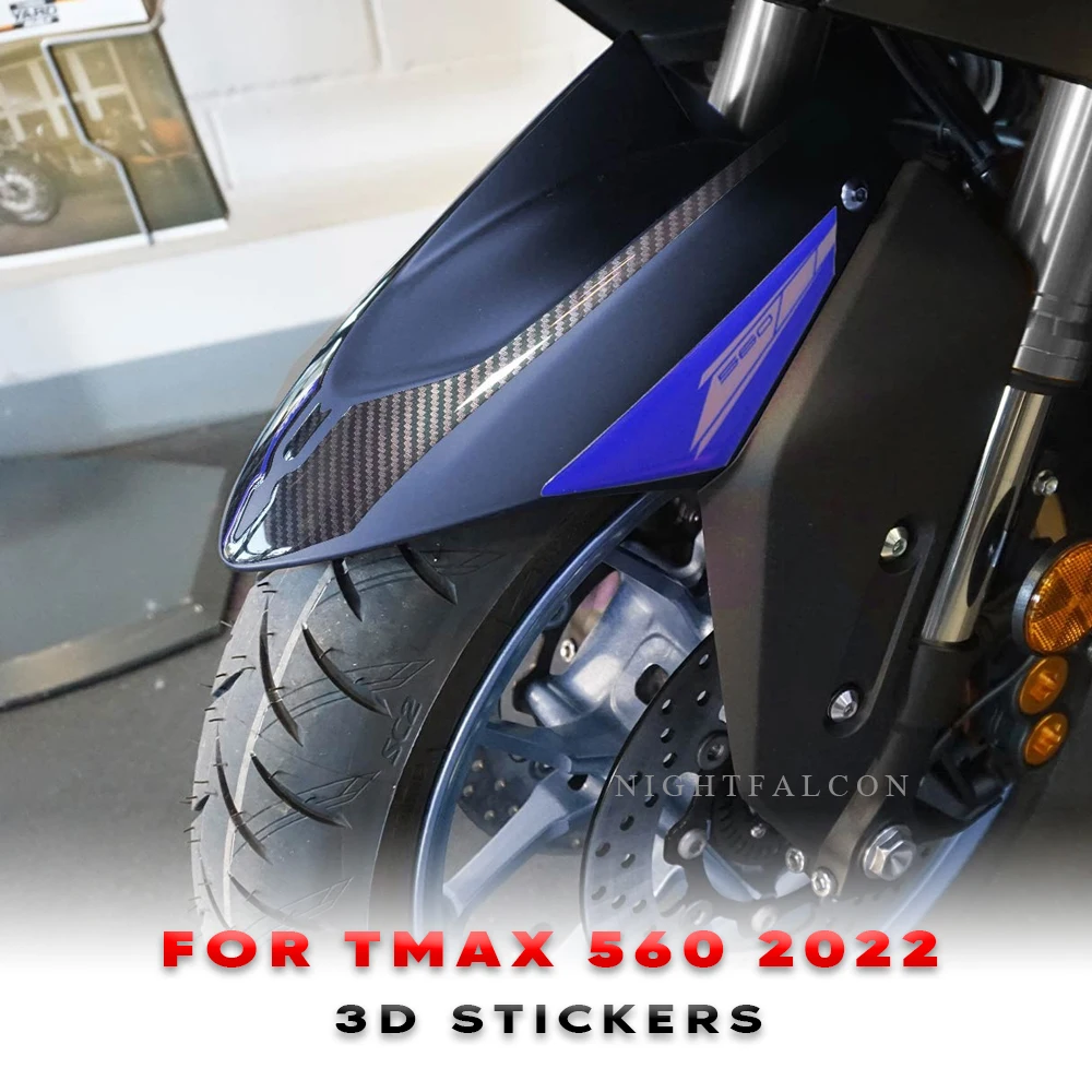 For yamaha tmax 560 2022 fender protection Sticker 3D Tank pad Stickers Oil Gas Protector Cover Decoration protection shell shielder cover replacement for mr400g la6150 la6500 night