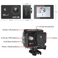 SJCAM Action Camera SJ4000 AIR 4K 30PFS 1080P 4x Zoom WIFI Sports Video Action Cameras Motorcycle Bicycle Helmet Waterproof Cam 2