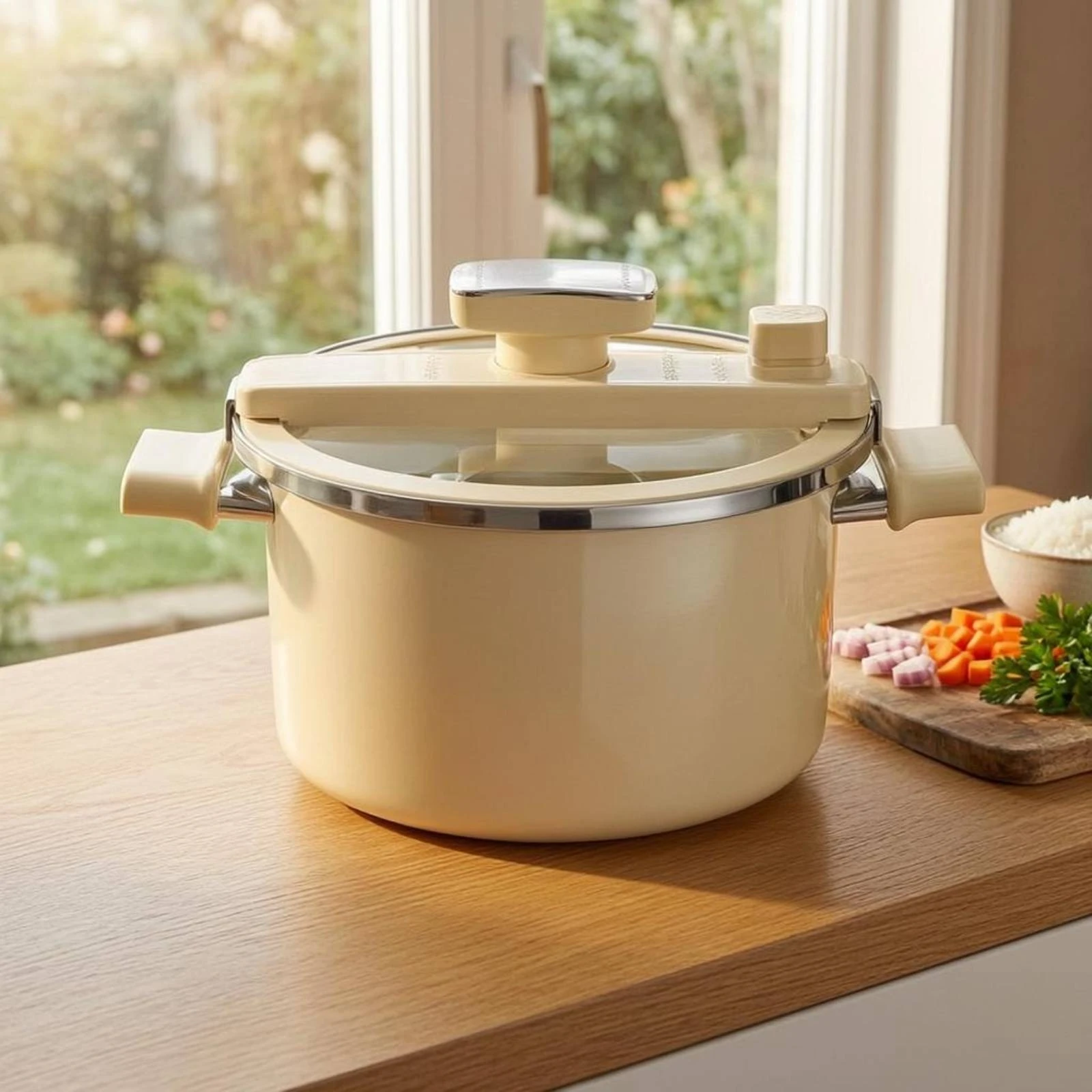 Enamel Pressure Cooker 2