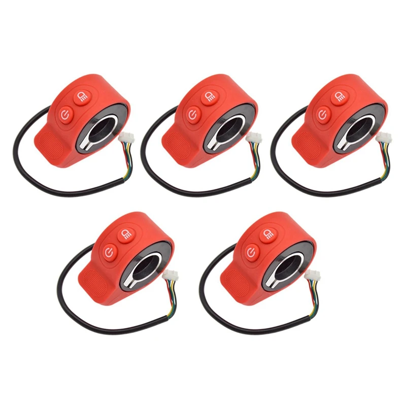 

5X Electric Scooter Bicycle Accelerator For HX X6 X7 X8 Speed Controller Switch E-Scooter E-Bike Accessories