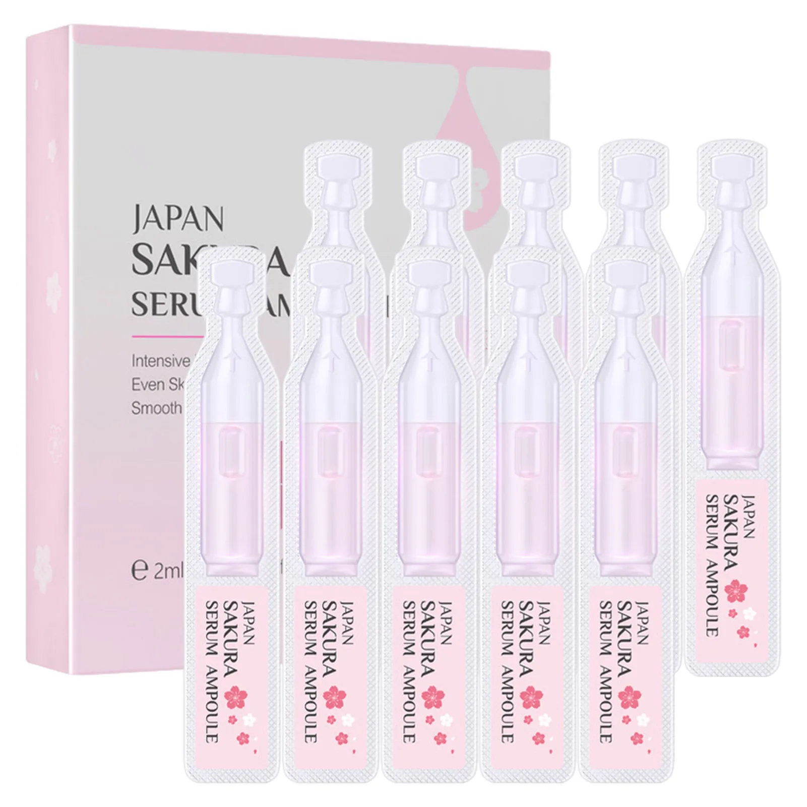 Sakura Ampoule Essence Cono Peptide Firming Tightening Skin Face Serum Anti-wrinkles Dark Spots Remover