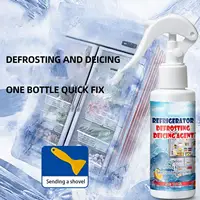 Spray De dégivrage pour réfrigérateur, Spray De glacière, nettoyant pour congélateur domestique, Spray frais pour aliments, Agent De dégivrage pour réfrigérateur 3